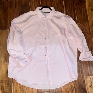 Calvin Klein Men's Pink Dress Shirt
